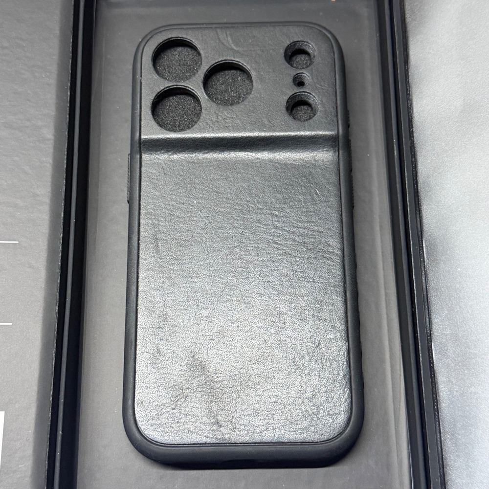 dbrand Grip Case Matte Black iPhone 17 Pro Black Leather Skin New Open Box